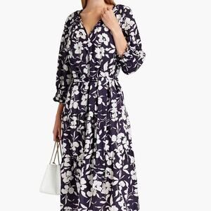 Velvet by Graham & Spencer Belted Floral Midi Dress